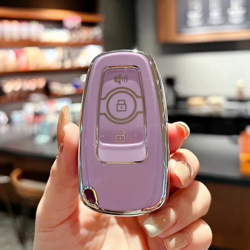 TPU Autosleutel Cover Smart Afstandsbediening Case Protector Auto Accessoires Voor GWM Grote Muur Haval H6 ID46 433 MHZ Keyless Entry Fob