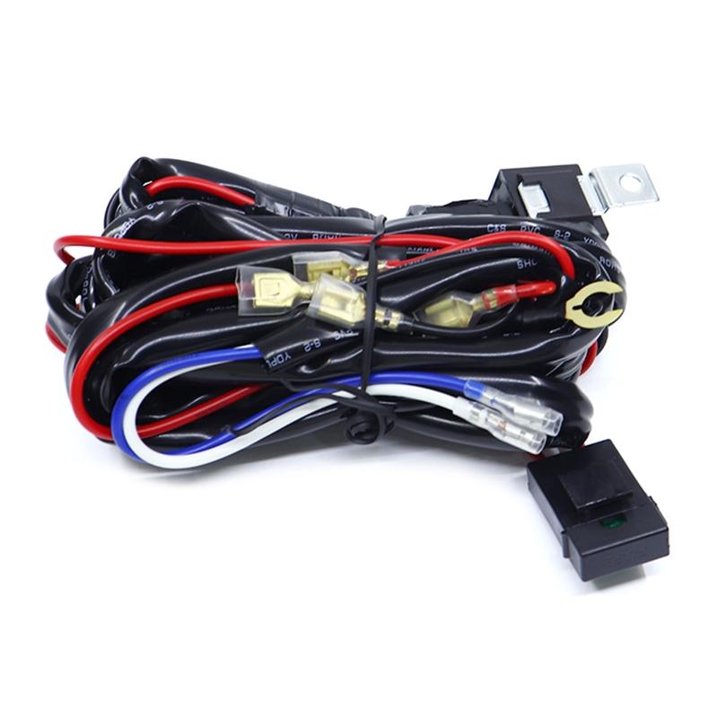 12V/24V Wiring Harness Extension Kit for LED Work Light Bar Led Lamp Off-Road Lights Driving Fog Light