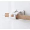 Punch-free Curtain Rod Clip Hook Shower Curtain Rod Hanging Holder Household Fixed Clip Hanging Hook Holder Self Adhesive Hooks