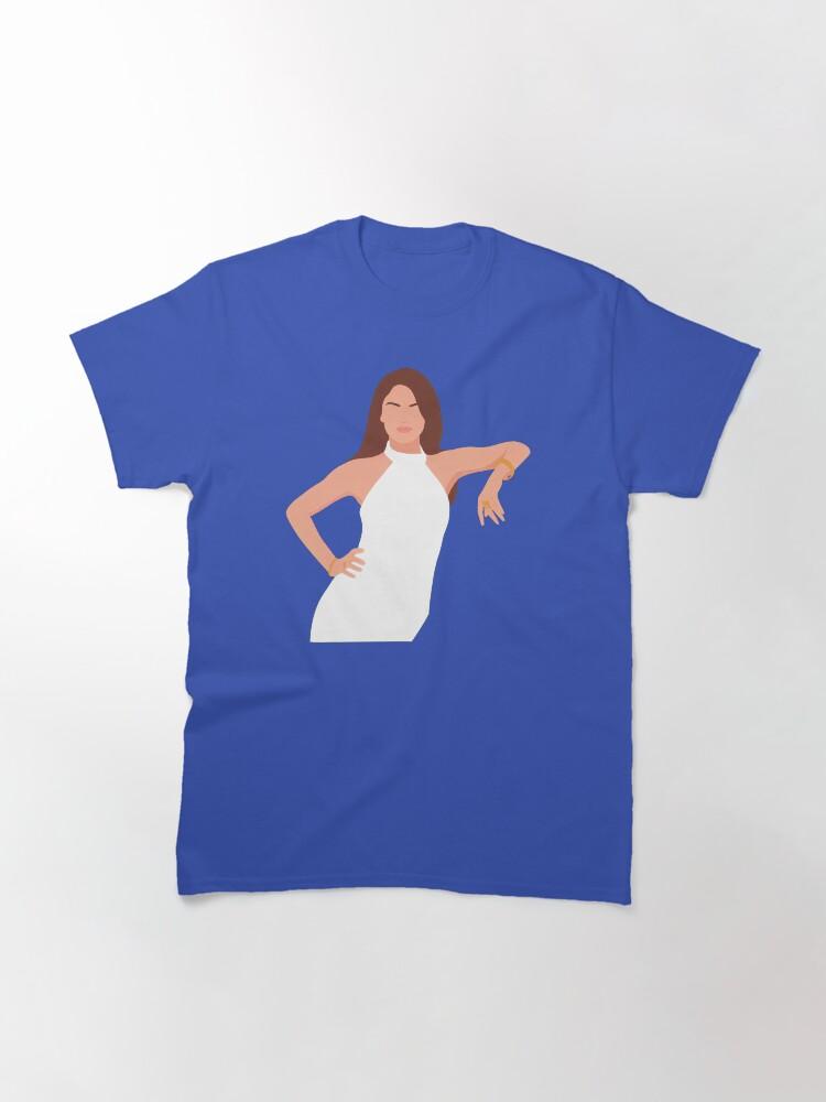Selena Gomez Lineless Illustration Classic T-Shirt