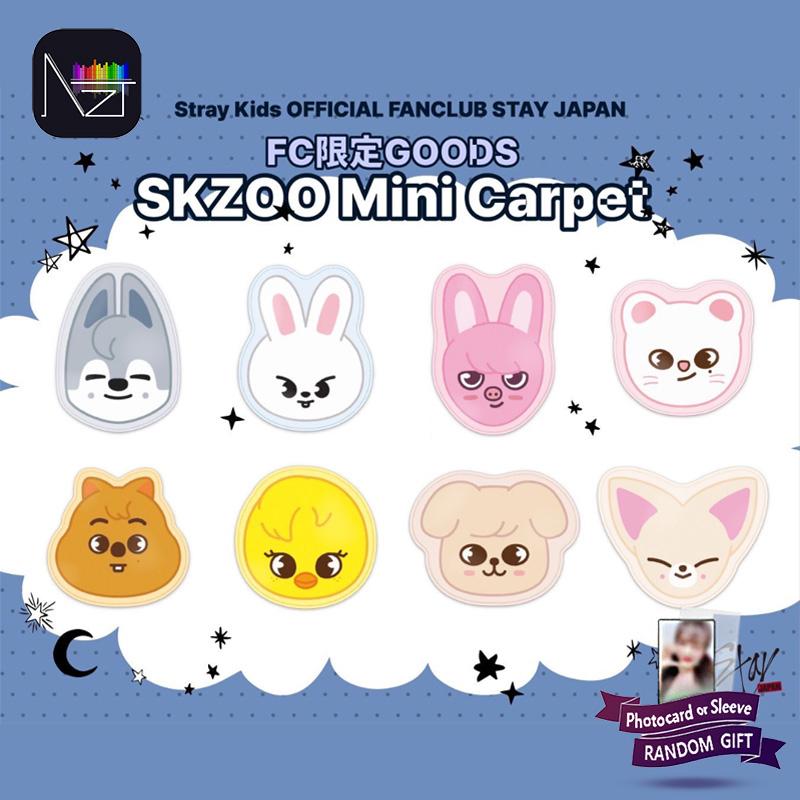 

[ПРЕДЗАКАЗ] ОФИЦИАЛЬНЫЙ ФАНКЛУБ Stray Kids STAY JAPAN SKZOO Мини-коврик WolfChan