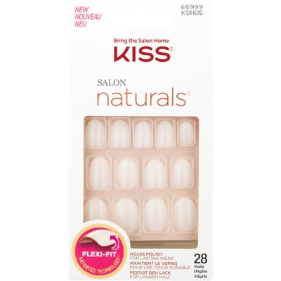 Kiss Salon Natural Nail Tips Steer It Up 1 set