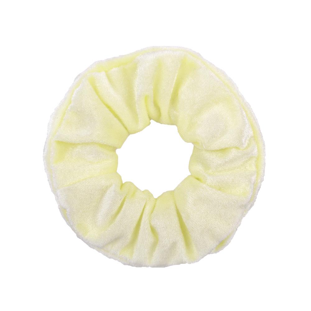40 Solid Colors Velvet Scrunchies Hair Ties White Black Red Baby Girls Ponytail Holder Headband Women's Fashion Hair Accessories