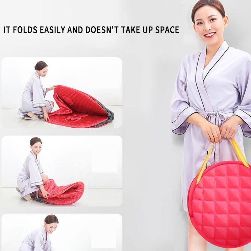 2L Steam Sauna Portable Spa Room Home Beneficial Full Body Slimming Folding Detox Therapy Steam Fold Sauna Cabin Sauna