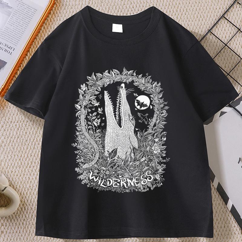 

Animal Creature T-shirt Nature Lover Cotton Short Sleeve Round Neck Tshirt Men Women Casual Round Neck Tee Shirt Designer - M... 5XL