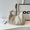 Nylon Casual Shoulder Bag With Pouch Pocket For Daily Use