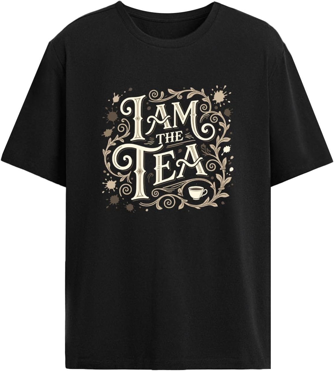 I Am The Tea tees for Women Casual S разноцветный