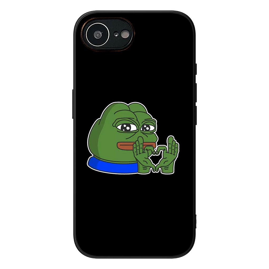 Funny Sad Frog Pepe Casing Phone Cover for Samsung Galaxy A05 A06 A14 A50 A51 A52 A12 A13 A23 A70 A07 A25 A26 M53 A56 Soft Case