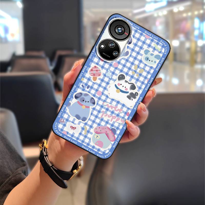 Fashion Design Graffiti Phone Case For ZTE Blade V40S/Axon40 SE Anti-dust Cartoon Protective Back Cover TPU Waterproof