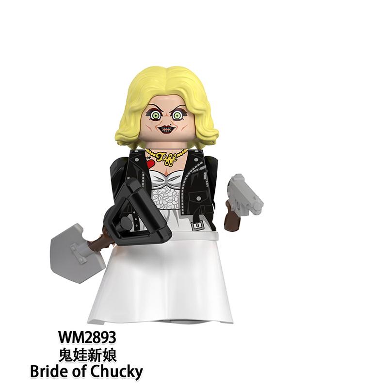 Back To The Future Bricks Gift Hazbin Hotel For Halloween Christmas Minifigures Building Blocks Mini Action Figures For Children