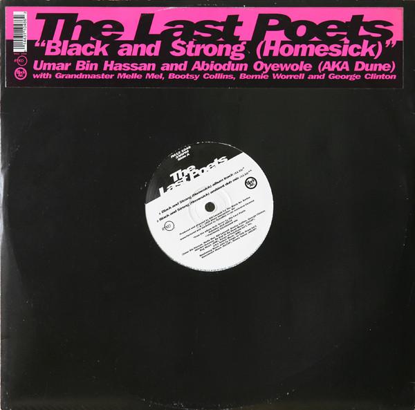 

12inch Record LAST POETS Black And Strong Homesick RA121048 Rykodisc 1995 US Dance Electronica Used