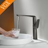 VGX Luxury Bathroom Faucets High Basin Mixer Tall Sink Faucet Gourmet Washbasin Tapware Hot Cold Water Tap Brass Rose Gold Grey