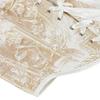 Adjustable Double-Strap Gold Bandeau Bra Shaper for Women