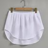 Street Style Short Skirt With Polyester Knit Fabric For Casual Girls