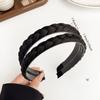 2pc Vintage Wig Twists Braid Hairband with Toothed Anti-skid Hair Bands for Women Girls Korean Retro Headband  Accessories