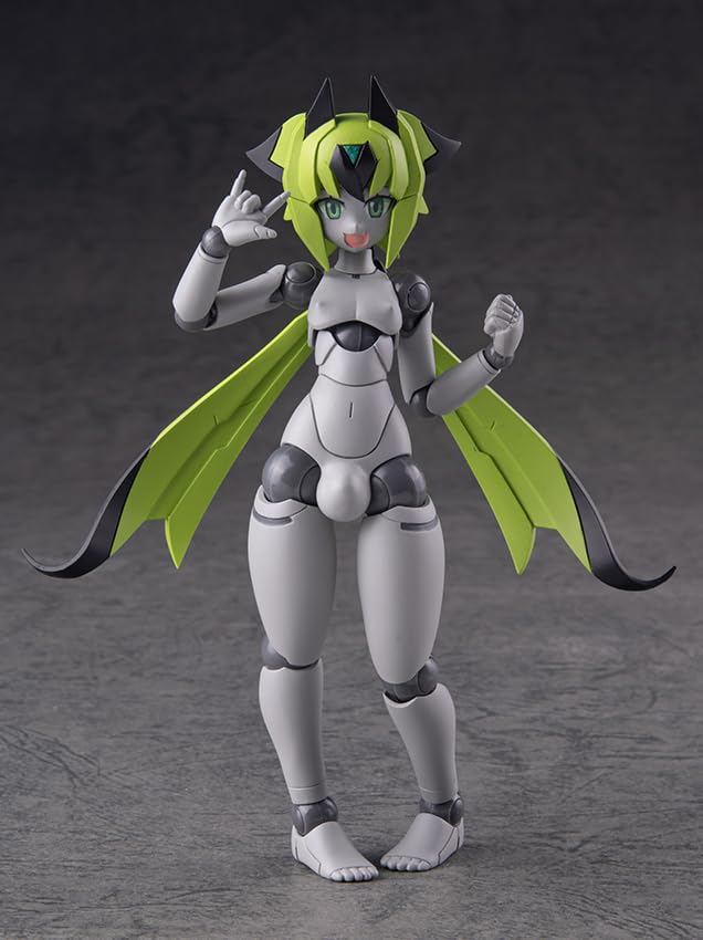 Polynian MLL V2 PVC ABS Painted Movable Figure Machaon/Archeon [Gray Fresh] Non-scale &