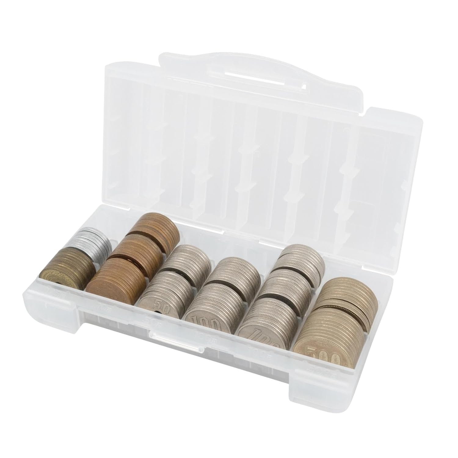 

Karl Jitsuki Coin CaseSlim Made Japan Change Portable Half Size Only Shatterproof Clear CX-002-J