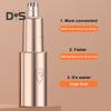 Nose Hair Trimmer Painless Trimming Rounded Blade Head Hair-Cleaning Travel USB Charging Dual Edge Blade Stainless Steel Nose Hair Removal for Men