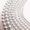 NEW 4/6/8/10mm Round Beads Loose Glass Pearl Spacer Charm Beads for Jewelry Making Diy Handmade Bracelet Accessories