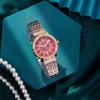 Fashion Light Luxury Room Gold Diamond Casual Women'S Steel Belt Watch