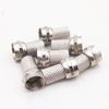 10 Stück 75-5 RG6 F-Typ Kabelstecker Koaxialkabel Schnellverbinder für RG6 Koaxialkabel Installation