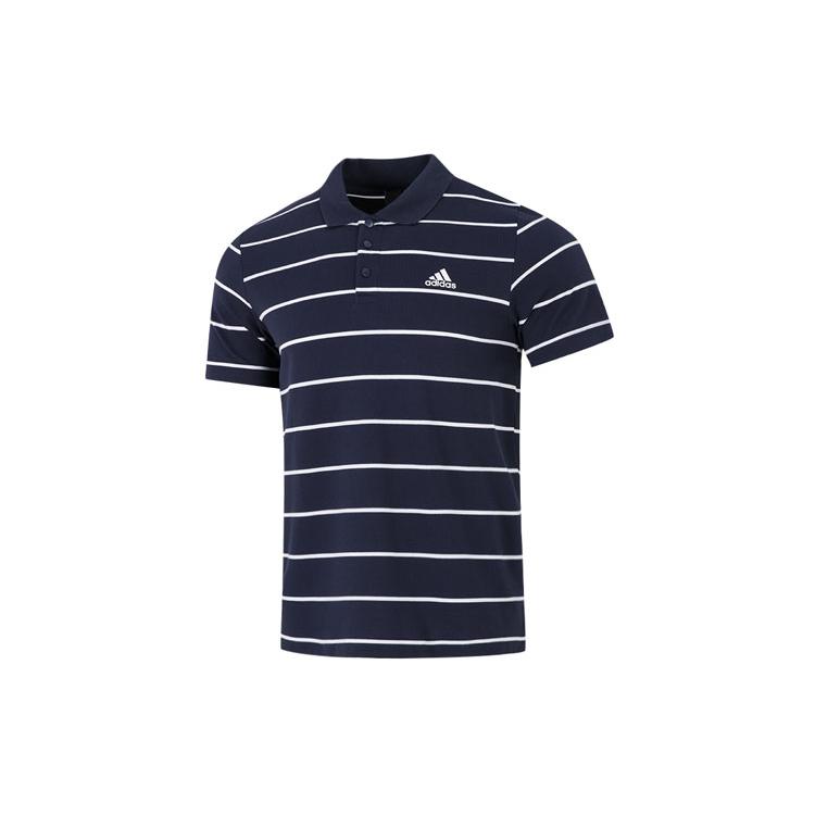 Мужская футболка-поло Adidas темно-синяя HE7434 XXL