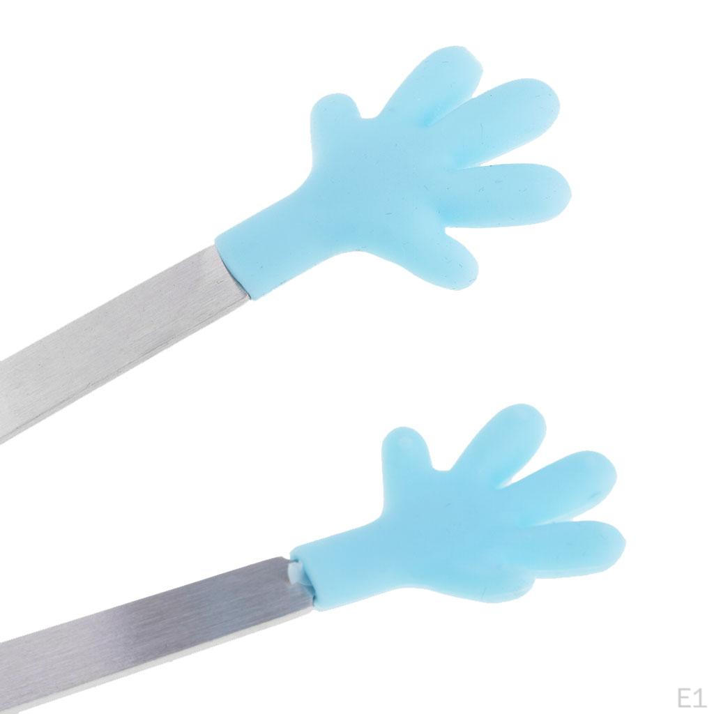 Clip, Stainless Steel + Silicone, Food Spices Sugar Clip