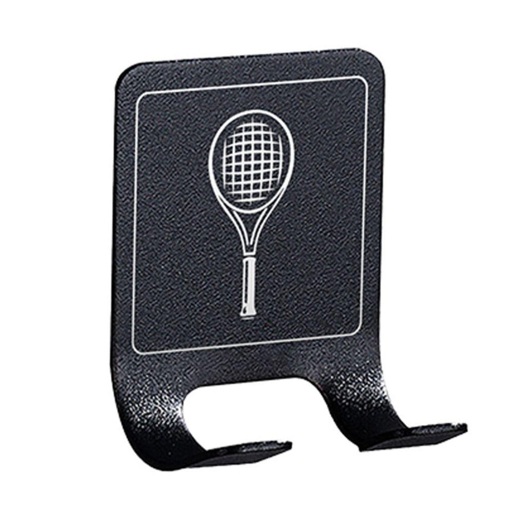 Aluminum Alloy Tennis Racket Wall Rack Wall Mounted Rackets Wall Hook Badminton Rackets Holder