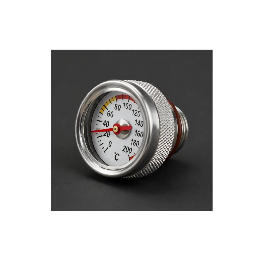 Motorcycle Oil Temp Gauge Compact Engine Temperature Gauge M20 1.5 Oil Thermometer Heat Resistant for Motorcyclists