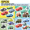 Cars  Pixar Cars Lightning McQueen Mater Jackson Storm The King Mater 1:55 Metal Alloy Car Toy Model Toys Children Gifts
