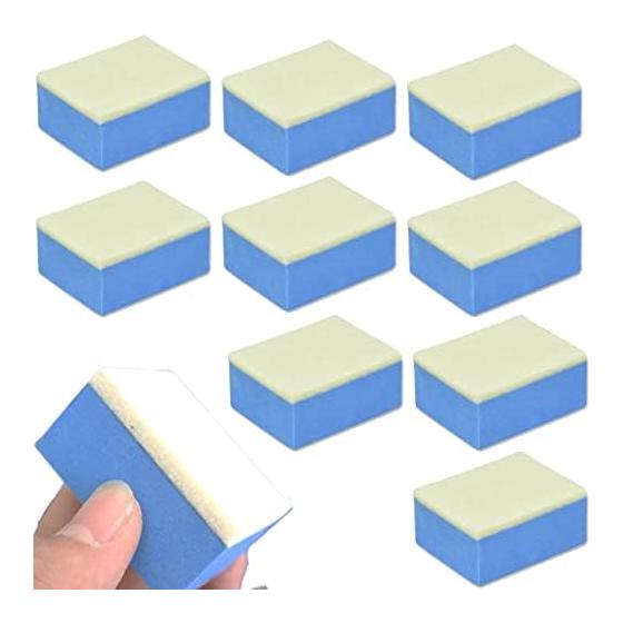 fogman Scale Removal Sponge Set of 10 Compound Car Coating Glass Oil Film Removal
