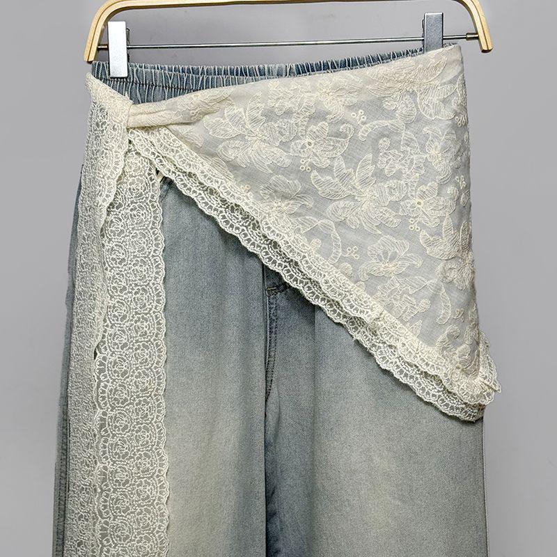 

Французский стиль Ретро Кружевной Треугольный Шарф Пояс с Кисточкой Аксессуары для Утяжки Талии Default