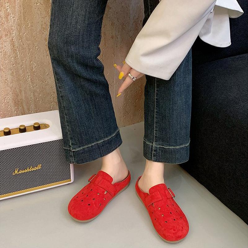 Fashion Shevalues 2025 Summer Women's Clogs Slippers With Adjustable Buckle Casual Outdoor Slides Soft Sole Comfortable Women's Sandals