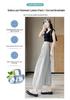 Women's Lace-Trim Wide-Leg Cropped Pants - 2025 Sun Protection, Lightweight & Casual