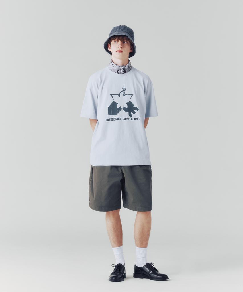 ESPIONAGE Freeze Nuclear Heavyweight Tee Ice Blue