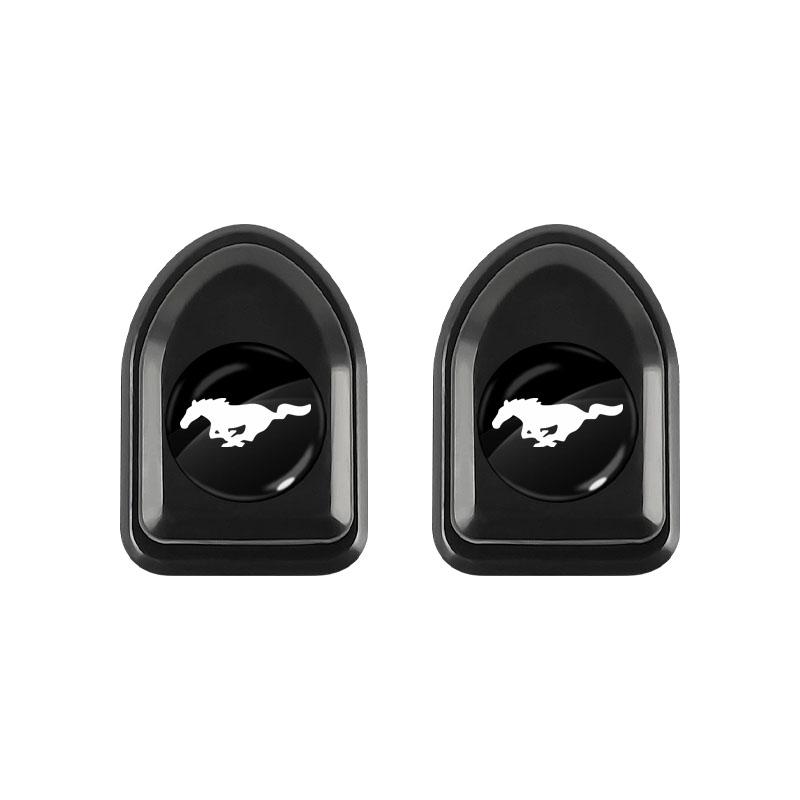 

Мини автомобильные крючки Черные самоклеящиеся невидимые крючки Держатель для хранения в салоне Для Ford Fiesta Ranger Focus Kuga Mustang S-MAX Transit Mondeo Esco 2pcs-mustang