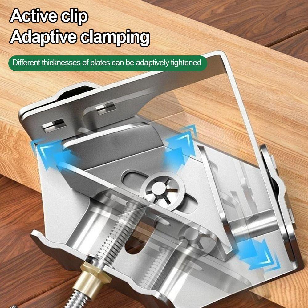 Stainless Steel Right Angle Clamp Quick Clip Angle Clip Clamp Convenient Corner Clamp Woodworking
