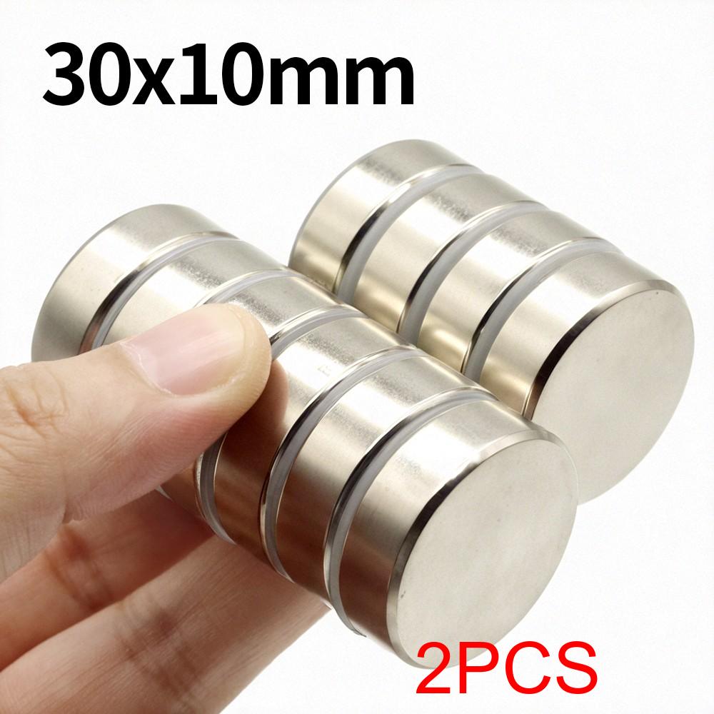 30x10mm Super Strong Neodymium Magnet N35 NdfeB Permanent Magnetic Imanes Round Powerful Magnets Refrigerator