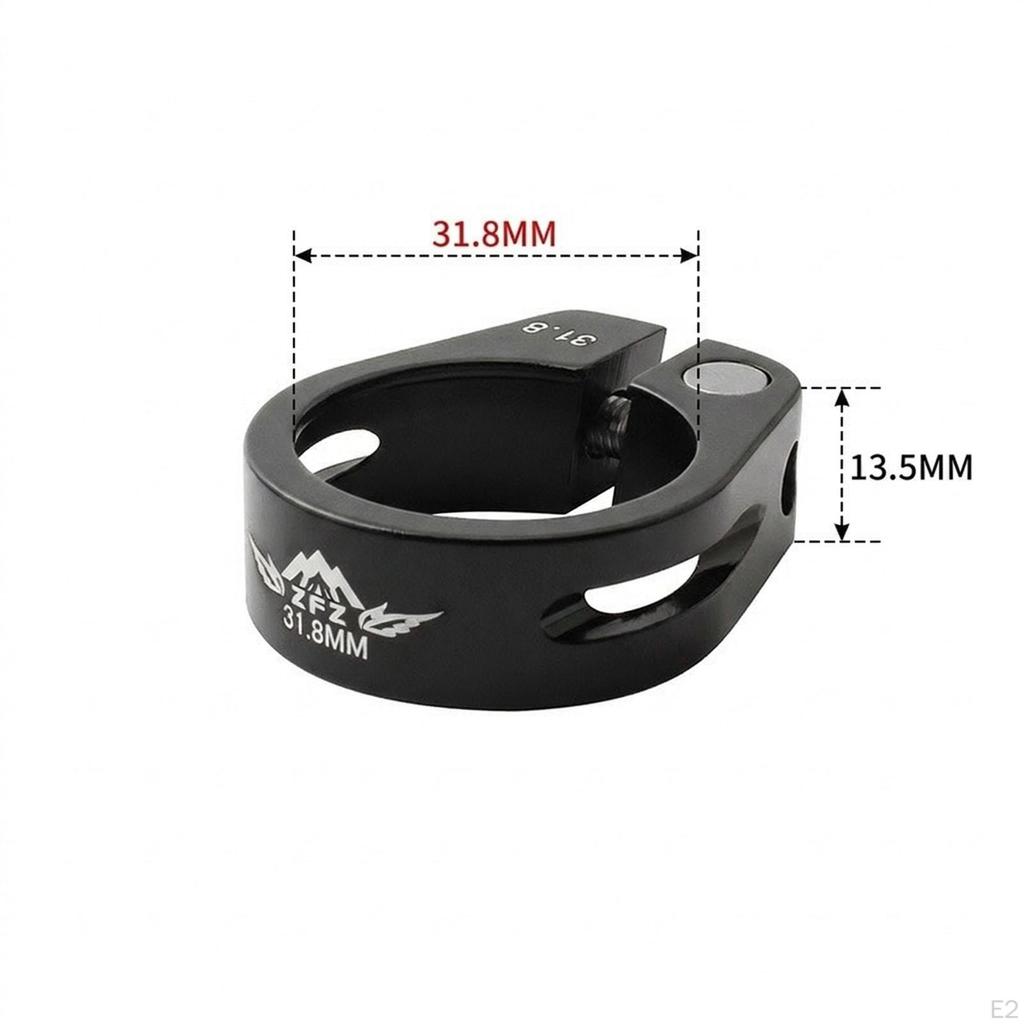 Bicycle Seat Clamp, Rust-resistant, Premium Locking Clip for Alloy Tube
