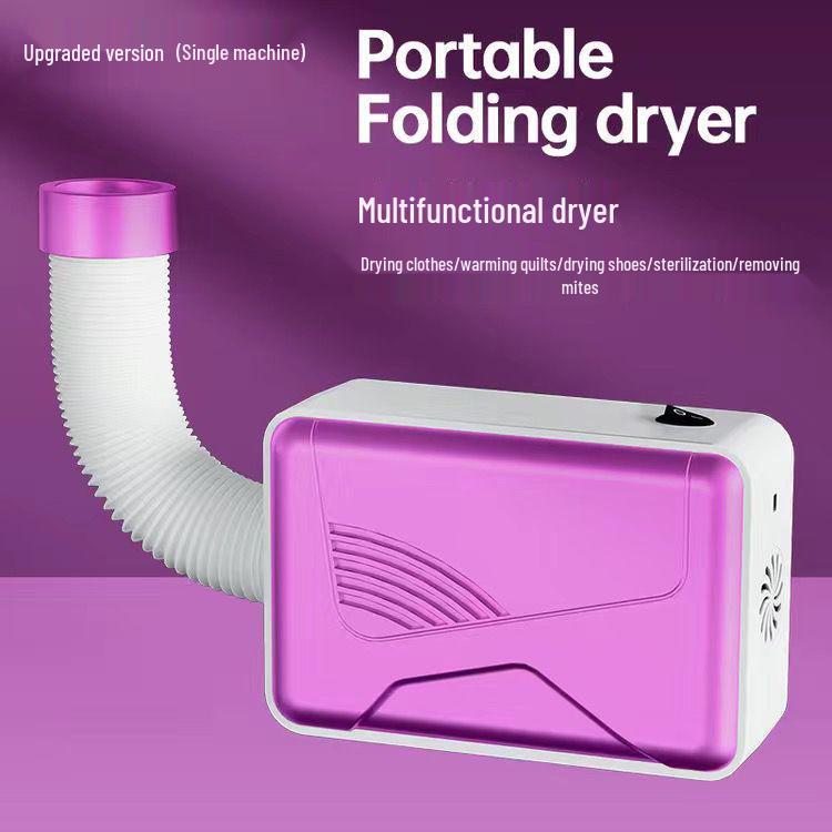Multifunctional Warm Air Dryer for Shoes, Clothes, and Mite Removal