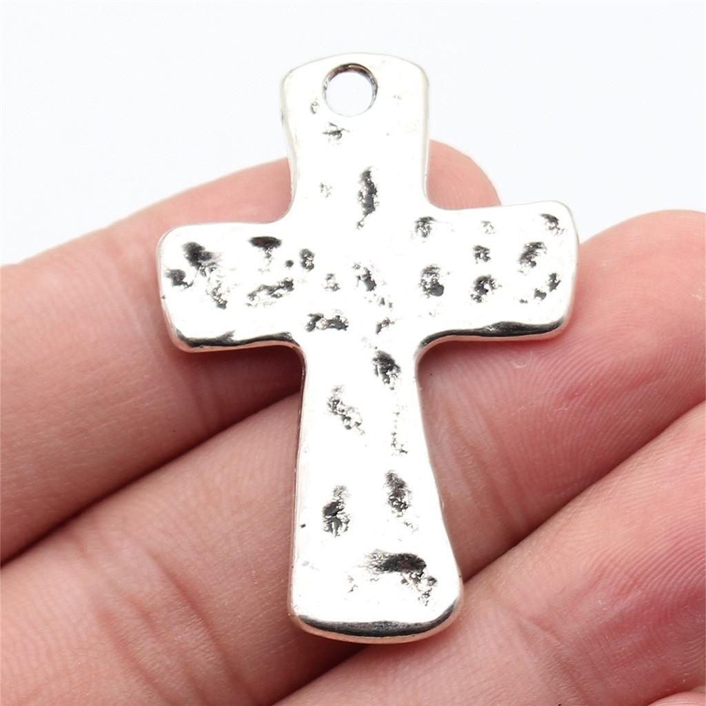Large Crosses Detailed Religious Charm Antique Bronze Zinc Alloy Jewelry Making Supplies Necklace Making DIY Charms