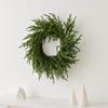 Christmas Wreath: Green Norfolk Vine with Soft Rubber Feel – Popular Holiday Decoration
