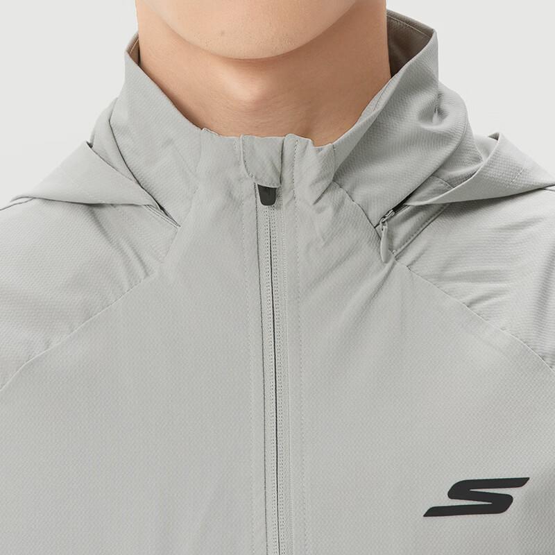 Skechers Windproof Sports Outdoor Woven Hooded Jacket Unisex Jackets P224U048-05CQ