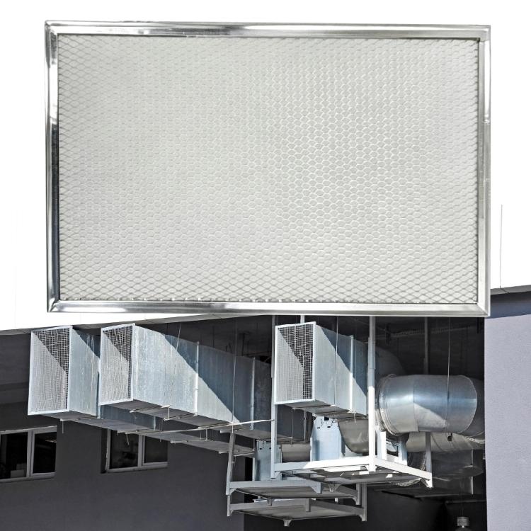 MERV6 Replacement Filter For 612409 Home Ventilation System Aluminum Frame Strong