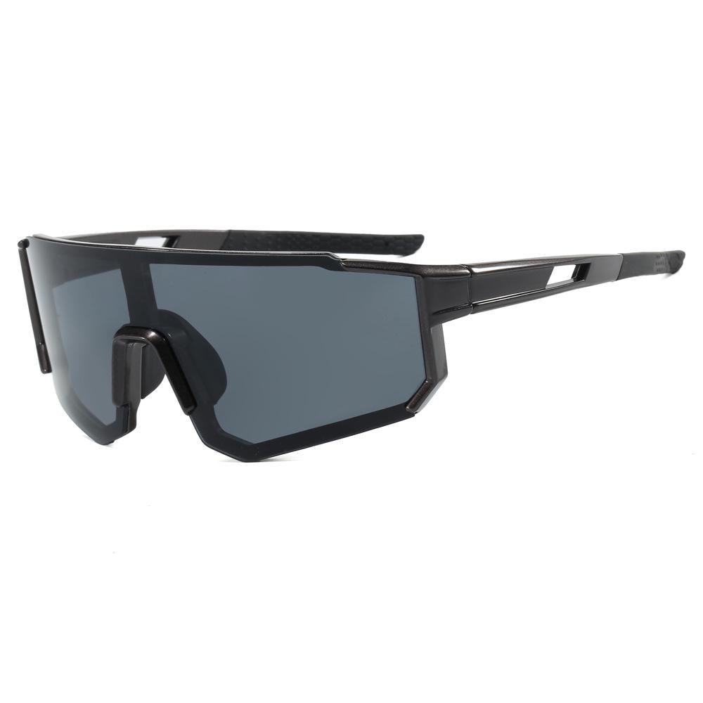 Unisex Photochromic Cycling Glasses - Outdoor European & American One-Piece Sports Sunglasses