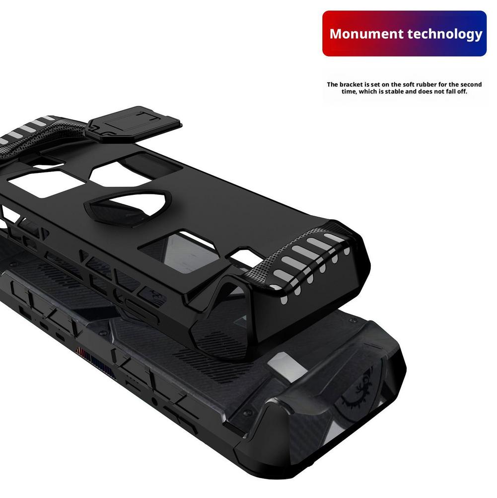 TPU Case Fit For MSI CLAW 8 Ryzen Edition 2025 Protective Cover With Bracket Shockproof Back Cover Anti-Scratch Game Accessories