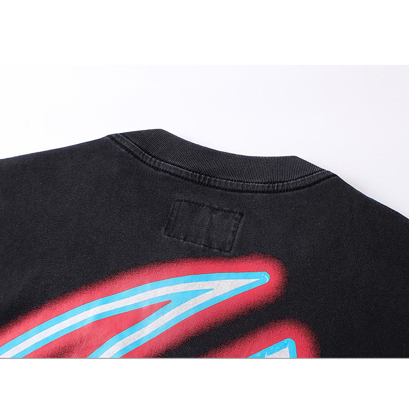 Demonic Skull Drive-In Movie Graphic Oversized Streetwear T-Shirt