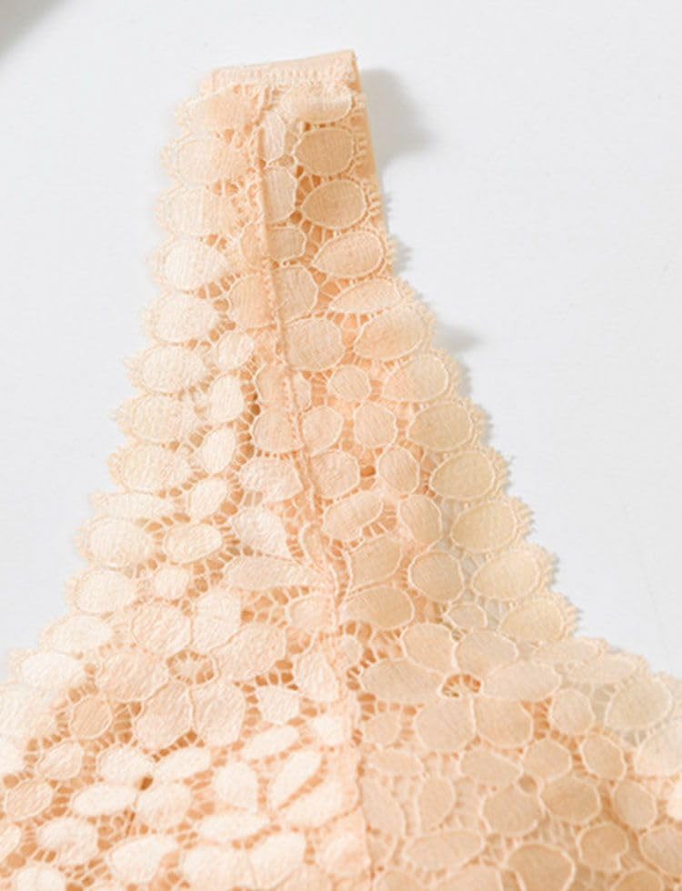 MY Lace Bra for Breast Cancer Padded [KISS LIFE] Front-opening, Zip-front Patients, (L, Blue) (kml800636c4)