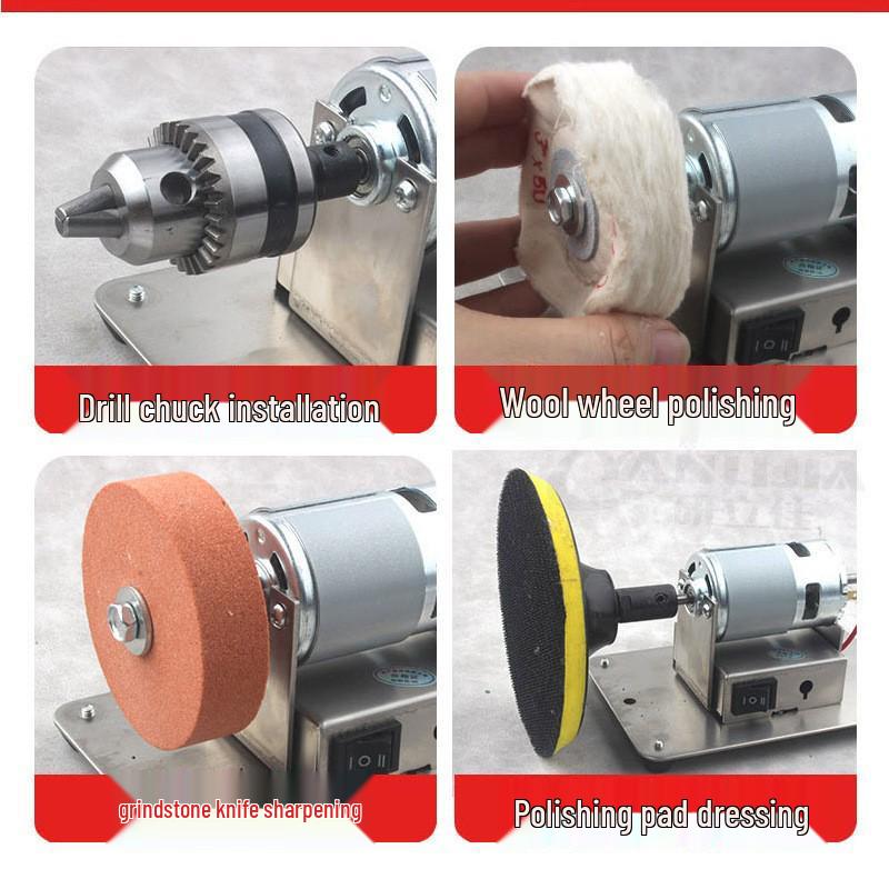 Compact Motorized Knife Sharpener & Grinder Stand
