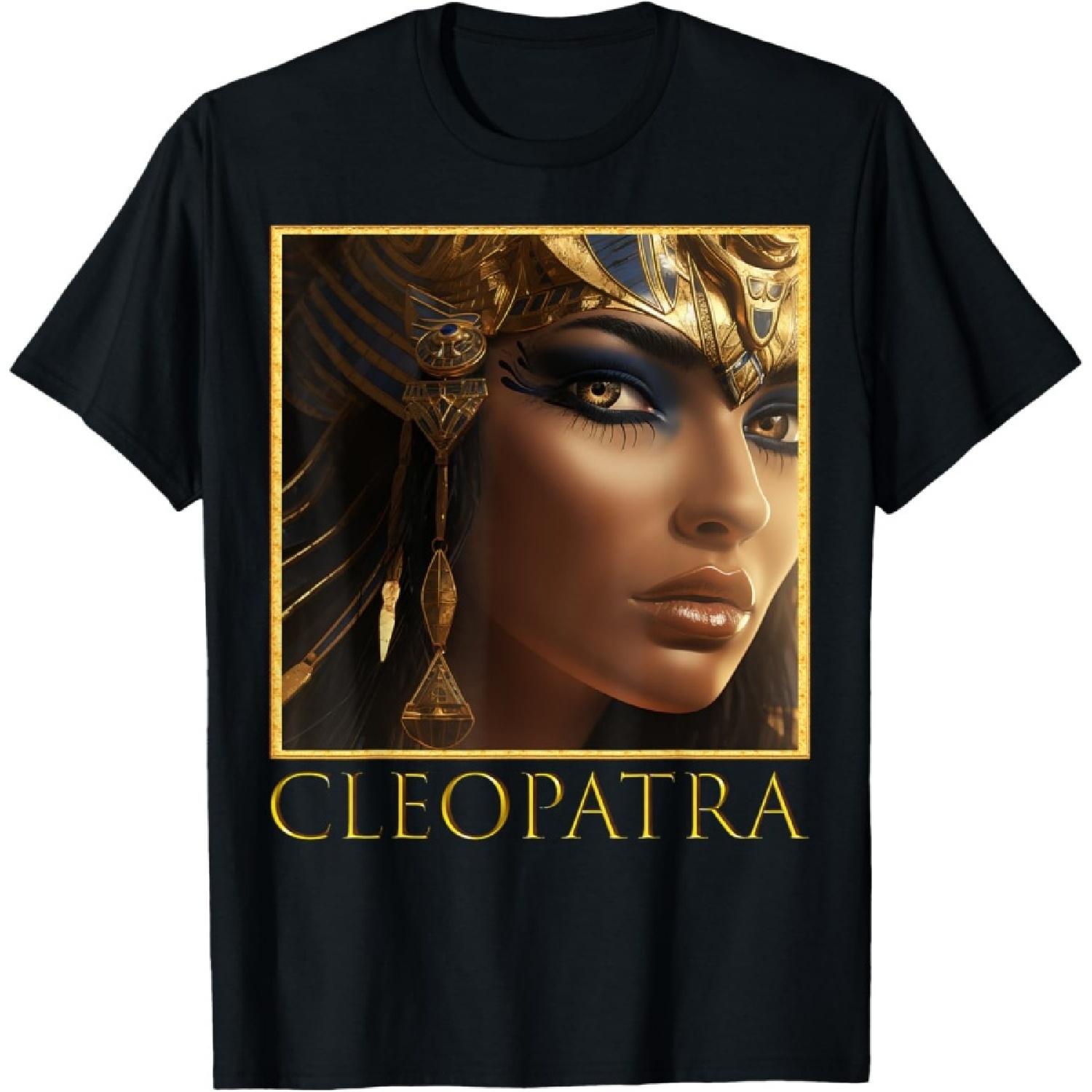 Cleopatra Egyptian Pharaoh Powerful female ruler Egypt T-Shirt S